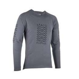 LEATT KOSZULKA ROWEROWA MTB GRAVITY 2.0 JERSEY TITANIUM SZARY S
