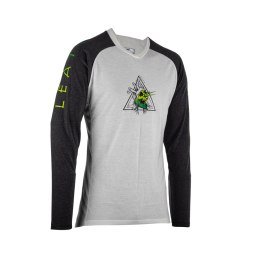 LEATT KOSZULKA ROWEROWA MTB GRAVITY 2.0 JERSEY ZOMBIE BIAŁY/CZARNY XXL