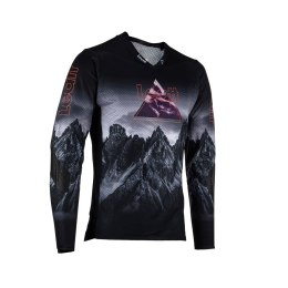 LEATT KOSZULKA ROWEROWA MTB GRAVITY 4.0 JERSEY ALPINE BLACK M