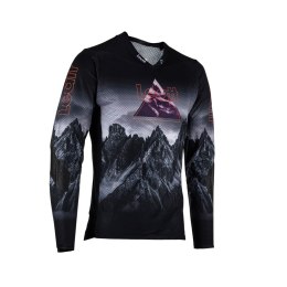 LEATT KOSZULKA ROWEROWA MTB GRAVITY 4.0 JERSEY ALPINE CZARNY S
