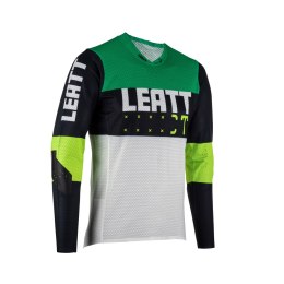 LEATT KOSZULKA ROWEROWA MTB GRAVITY 4.0 JERSEY JADE ZIELONY/CZARNY/BIAŁY L