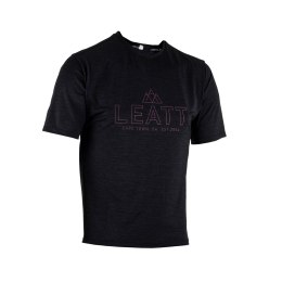 LEATT KOSZULKA ROWEROWA MTB TRAIL 1.0 JERSEY BLACK XXL