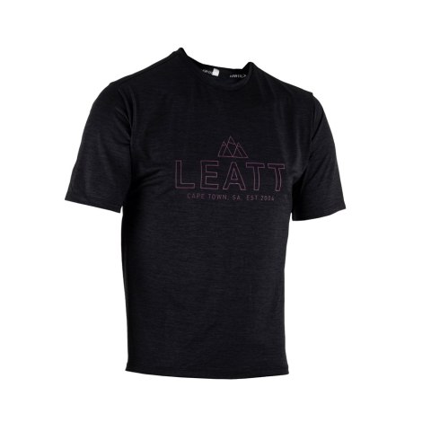 LEATT KOSZULKA ROWEROWA MTB TRAIL 1.0 JERSEY BLACK XXL