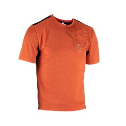 LEATT KOSZULKA ROWEROWA MTB TRAIL 1.0 JERSEY FLAME ORANGE S