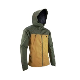 LEATT KURTKA ROWEROWA MTB HYDRADRI 4.0 JACKET RUST RDZAWY/GREEN L
