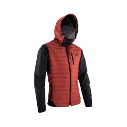 LEATT KURTKA ROWEROWA MTB TRAIL 3.0 JACKET LAVA BORDOWY/CZARNY S