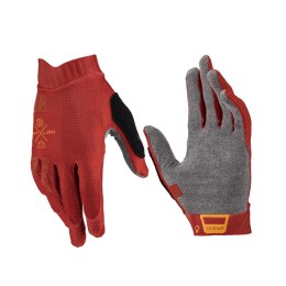 LEATT RĘKAWICE ROWEROWE DAMSKIE MTB 1.0 GRIPR GLOVE LAVA BORDOWY M