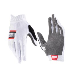 LEATT RĘKAWICE ROWEROWE DZIECIĘCE MTB 1.0 GRIPR GLOVE JUNIOR WHITE BIAŁY S