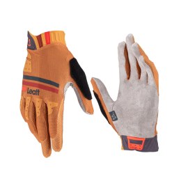 LEATT RĘKAWICE ROWEROWE MTB 2.0 X-FLOW GLOVE RUST RDZAWY S
