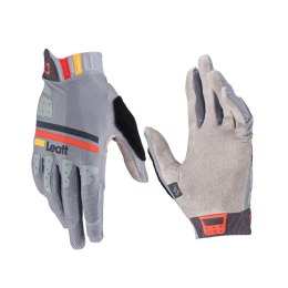 LEATT RĘKAWICE ROWEROWE MTB 2.0 X-FLOW GLOVE TITANIUM SZARY S