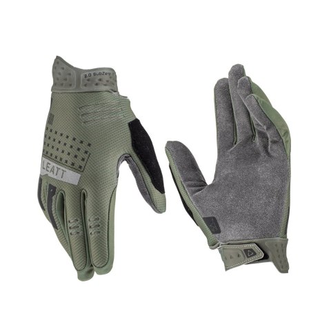 LEATT RĘKAWICE ROWEROWE MTB 2.0 SUBZERO ZIMOWE GLOVE PINE ZIELONY M