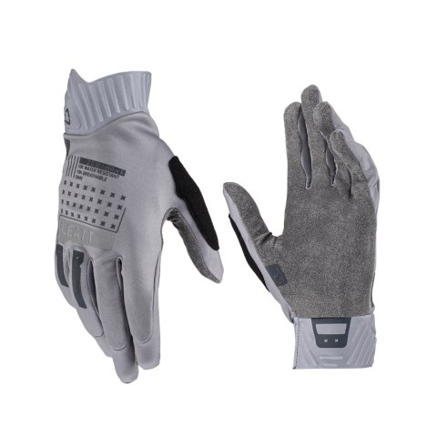 LEATT RĘKAWICE ROWEROWE MTB 2.0 WINDBLOCK GLOVE TITANIUM SZARY M