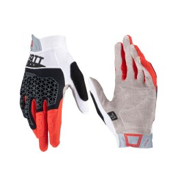 LEATT RĘKAWICE ROWEROWE MTB 4.0 LITE GLOVE FIRE CZARNY/CZERWONY/BIAŁY S