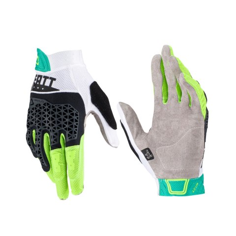 LEATT RĘKAWICE ROWEROWE MTB 4.0 LITE GLOVE JADE CZARNY/ZIELONY/BIAŁY M