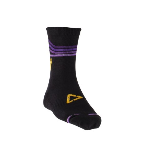LEATT SKARPETY ROWEROWE MTB SOCKS VELVET CZARNY/FIOLET L/XL 43-48