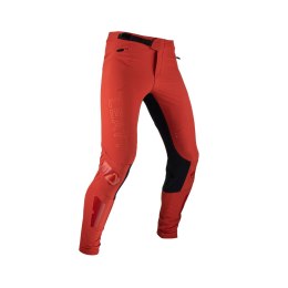 LEATT SPODNIE ROWEROWE DAMSKIE MTB GRAVITY 4.0 PANTS LAVA BORDOWY XL