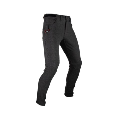 LEATT 2023 SPODNIE ROWEROWE MTB GRAVITY 3.0 PANTS BLACK KOL. CZARNY ROZM S