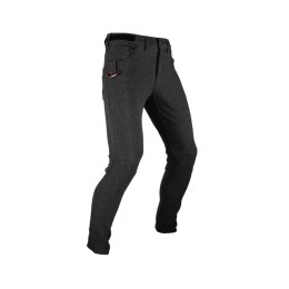 LEATT 2023 SPODNIE ROWEROWE MTB GRAVITY 3.0 PANTS BLACK KOL. CZARNY ROZM S