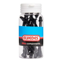 ELVEDES FAJKA HAMULCA 90 STOPNI STAL NIERDZEWNA BLACK OPAKOWANIE 10SZT