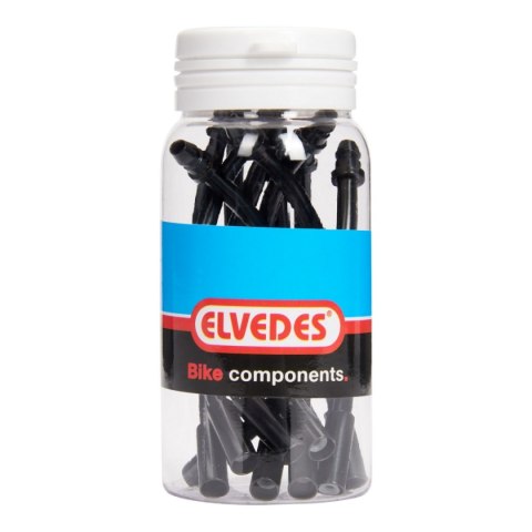ELVEDES FAJKA HAMULCA 90 STOPNI STAL NIERDZEWNA BLACK OPAKOWANIE 10SZT