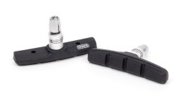 ELVEDES KLOCKI HAMULCOWE ROWEROWE V-BRAKE 70 MM SYMETRYCZNE KOLOR CZARNY