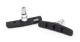 ELVEDES KLOCKI HAMULCOWE ROWEROWE V-BRAKE 70 MM SYMETRYCZNE KOLOR CZARNY
