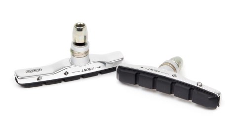 ELVEDES KLOCKI HAMULCOWE ROWEROWE V-BRAKE 72 MM KOLOR SREBRNY