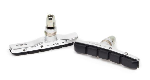 ELVEDES KLOCKI HAMULCOWE ROWEROWE V-BRAKE 72 MM KOLOR SREBRNY