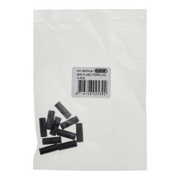 ELVEDES KOŃCÓWKA PANCERZA PRZERZUTKI 4.3MM KOLOR CZARNY OPAKOWANIE 10SZT