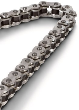 IRIS 420 RX-120 ŁAŃCUCH NAPĘDOWY BEZ O-RINGÓW SILVER