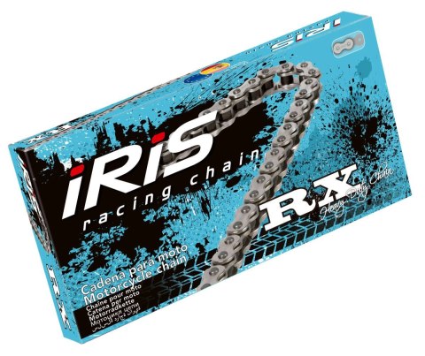 IRIS 428 RX-116 ŁAŃCUCH NAPĘDOWY BEZ O-RINGÓW SILVER