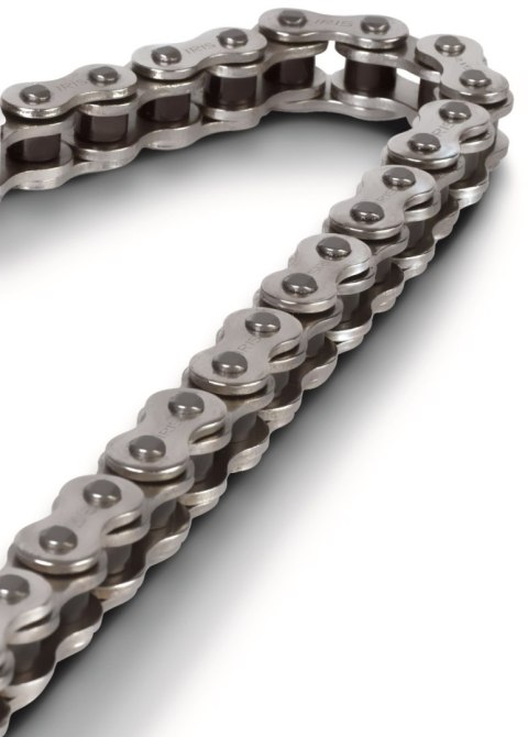 IRIS 428 RX-116 ŁAŃCUCH NAPĘDOWY BEZ O-RINGÓW SILVER