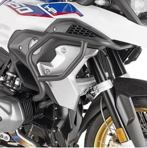 KAPPA GMOLE OSŁONY SILNIKA BMW R 1250GS 19-21 STAL NIERDZEWNA-GÓRNE-DO MONTAŻU PRZY DODATKOWYCH ORYGINALNYCH HALOGENACH