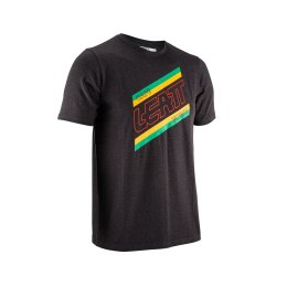 LEATT (2023) KOSZULKA T-SHIRT CORE MARLEY KOLOR CZARNY ROZMIAR S
