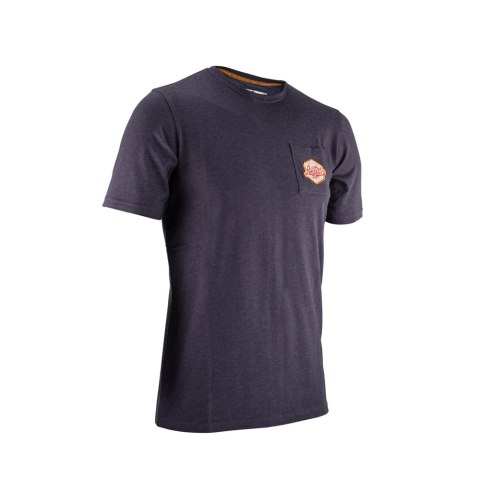 LEATT (2023) KOSZULKA T-SHIRT RETRO KOLOR GRAFITOWY ROZMIAR L