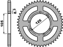 PBR ZĘBATKA TYLNA 4413 52 F YAMAHA XT 125X/SM/R 05-10 JTR1134.52 ŁAŃC. 428