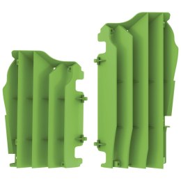 POLISPORT OSŁONY CHŁODNICY KAWASAKI KX 250F '21-'22; KX 450F '16-'22 GREEN