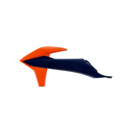 POLISPORT OSŁONY CHŁODNICY KTM SX/SX-F/EXC/EXC-F 19-22 POMARAŃCZOWO BLUE