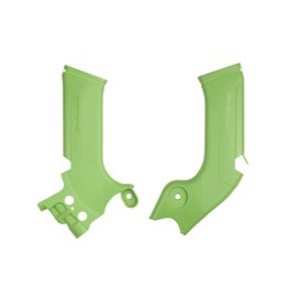 POLISPORT OSŁONY RAMY KOMPLET KAWASAKI KX 250F 21-22; KX 450F 19-22 GREEN