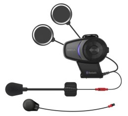 SENA INTERKOM MOTOCYKLOWY 10S BLUETOOTH 4.1 DO 1600M Z UNIM ZESTAWEM MIKROF