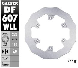 GALFER TARCZA HAMULCOWA TYŁ BETA RR 250/300/350 12-, 390/400/430/450/450/49