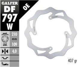 GALFER TARCZA HAMULCOWA TYŁ KTM SX 85 11-20, 150 15-18, FREERIDE 250/350 13