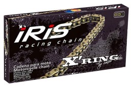 IRIS 525 XR-118 ŁAŃCUCH NAPĘDOWY X-RING KOLOR ZŁOTY