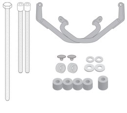 KAPPA GMOLE SILNIKA CF MOTO CL 700X 21- CZARNE