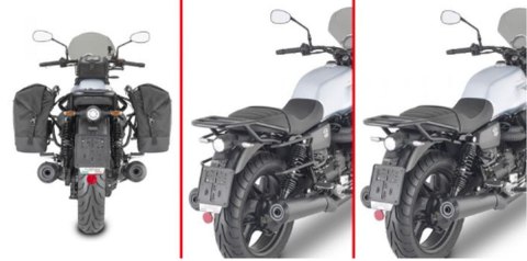 KAPPA STELAŻ POD TORBY SAKWY BOCZNE SZYBKIEGO MONTAŻU REMOVE-X MOTO GUZZI V7 STONE 21