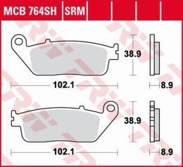 TRW LUCAS ZF KLOCKI HAMULCOWE KH142 SINTER STREET BMW C 650 12-18, HONDA VT