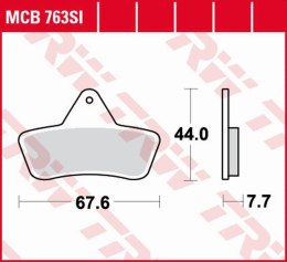 TRW LUCAS ZF KLOCKI HAMULCOWE KH271 SINTER OFFROAD ARCTIC CAT 250/300/400 2