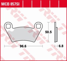 TRW LUCAS ZF KLOCKI HAMULCOWE KH354 SINTER OFFROAD POLARIS RANGER 700 4X4/6