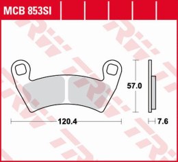 TRW LUCAS ZF KLOCKI HAMULCOWE KH452 SINTER OFFROAD POLARIS RANGER 400 10-,