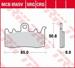 TRW LUCAS ZF KLOCKI HAMULCOWE KH630 CARBON RACING BMW R 1200R/RS 14-18, S 1